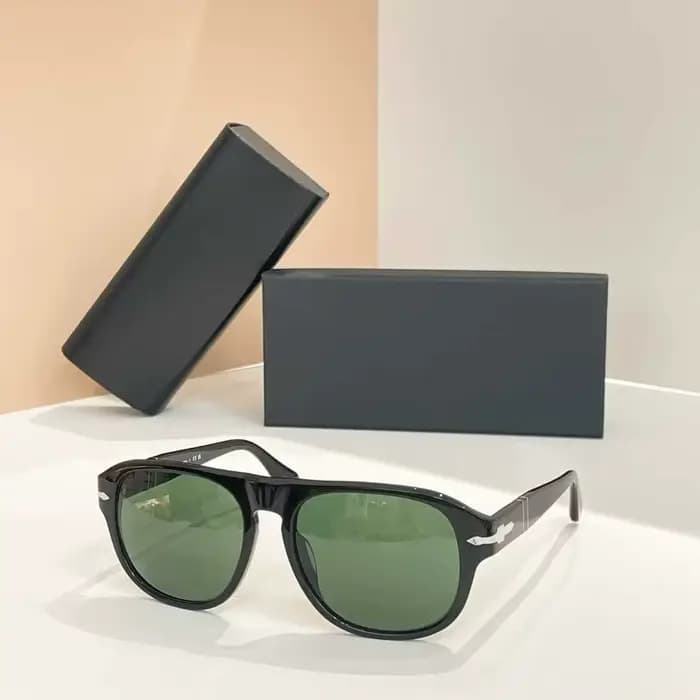 LTSOL lentilles en verre lunettes de soleil 3310-S monture circulaire en acétate solide poids Premium résistance aux rayures UV400 rétro classique unisexe