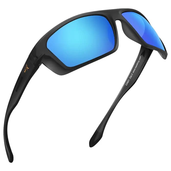 Huzzah Lunettes de soleil de sport polarisées pour hommes et femmes