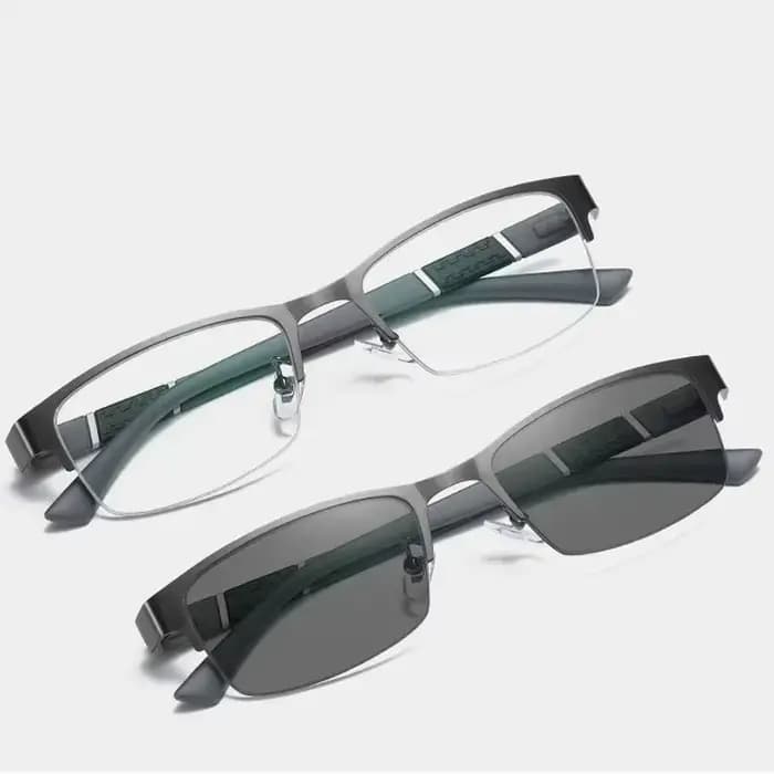 Lunettes de soleil carrées avec dioptrie