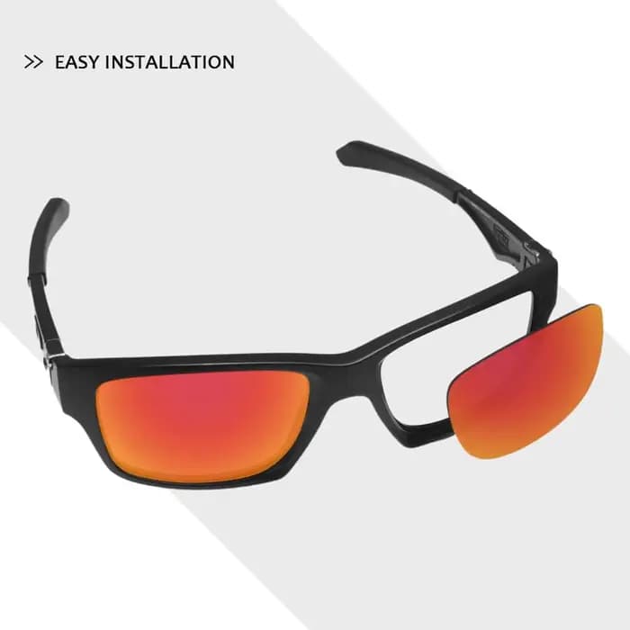 Firtox – lentilles polarisées Anti-eau de mer de remplacement, pour lunettes de soleil Oakley Fuel c