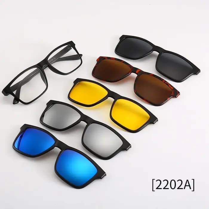 Lunettes de soleil magnétiques à Clip et monture