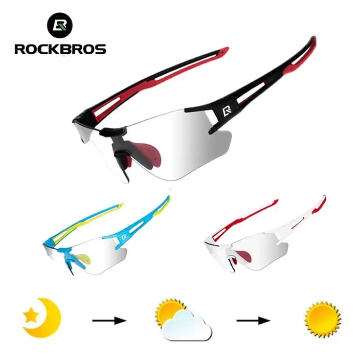 ROCKBROS – lunettes photochromiques de cyclisme pour hommes