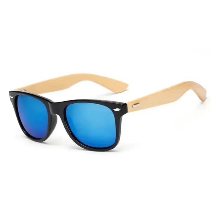 14 couleurs bois lunettes de soleil hommes femmes carré bambou