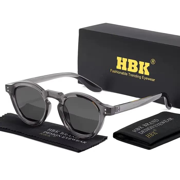 HBK lunettes de soleil polarisées hommes rétro TR90 lentilles TAC de haute qualité lunettes de solei