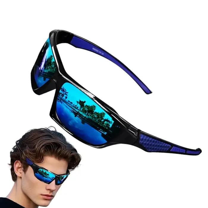 Hommes Protection complète lunettes de soleil