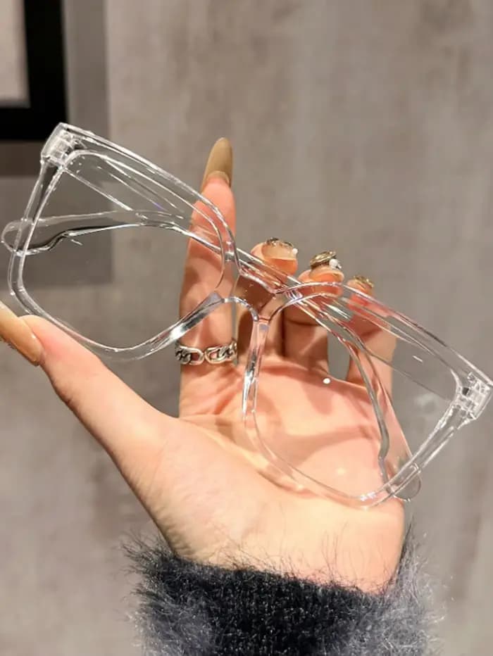 Lunettes géométriques élégantes