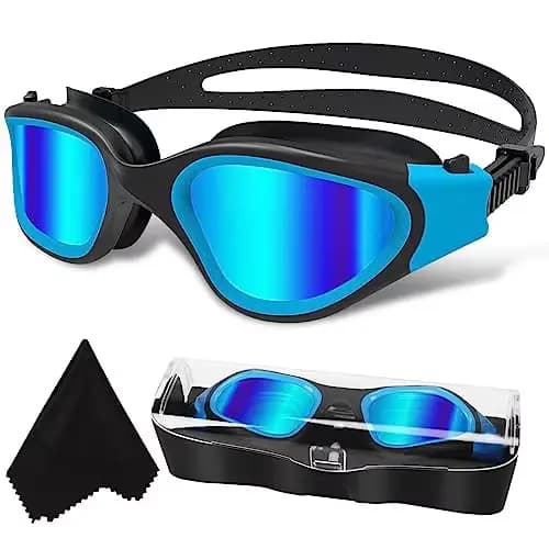 Lunettes de plongée professionnelles anti-fuite, anti-buée, anti-UV, haute définition, avec revêteme