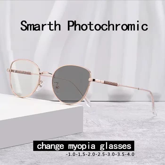 Monture de lunettes pour chat à verres photochromiques