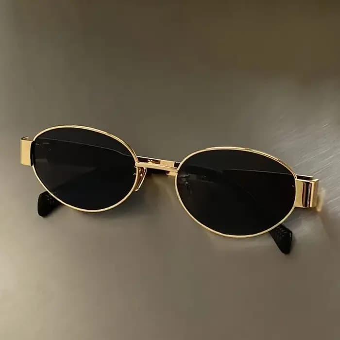 Lunettes de soleil ovales classiques et tendance pour femmes