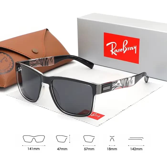 Lunettes de soleil de marque RareBray pour hommes et femmes, classiques, polarisées, UV400, anti-ébl