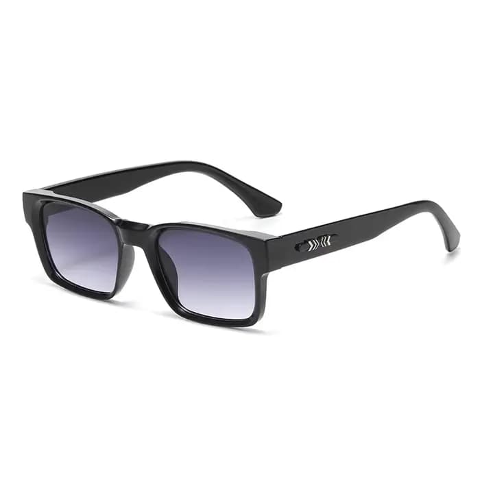 Lunettes de soleil carrées de luxe léger