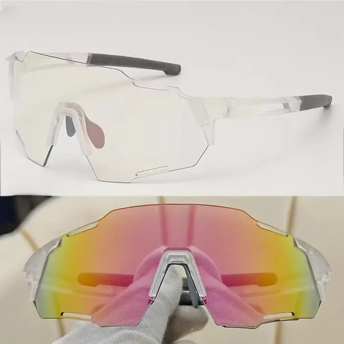 Lunettes de soleil de cyclisme photochromiques