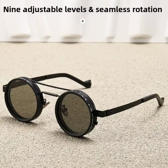 Lunettes de soleil anti-UV Fashion ND9 à gradation 9 niveaux