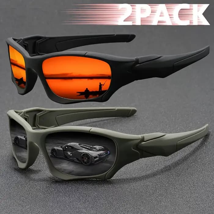 Lunettes de soleil de pêche tactiques coupe-vent pour hommes et femmes