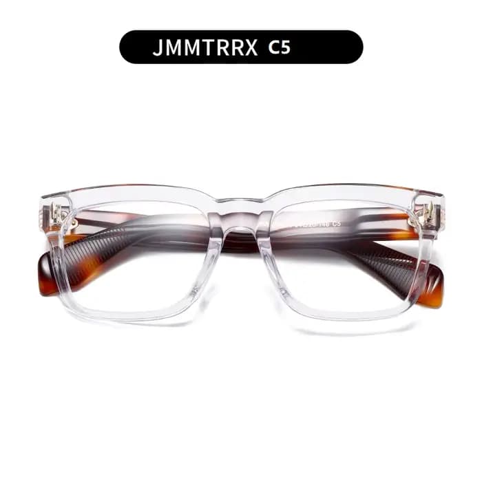 Mode carré acétate lunettes cadre hommes femmes Vintage marque Design