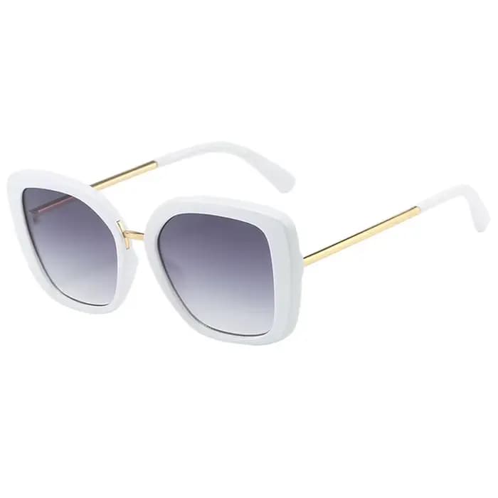 Lunettes de soleil de luxe à grande monture papillon pour femmes et hommes, rétro, de styliste, pour