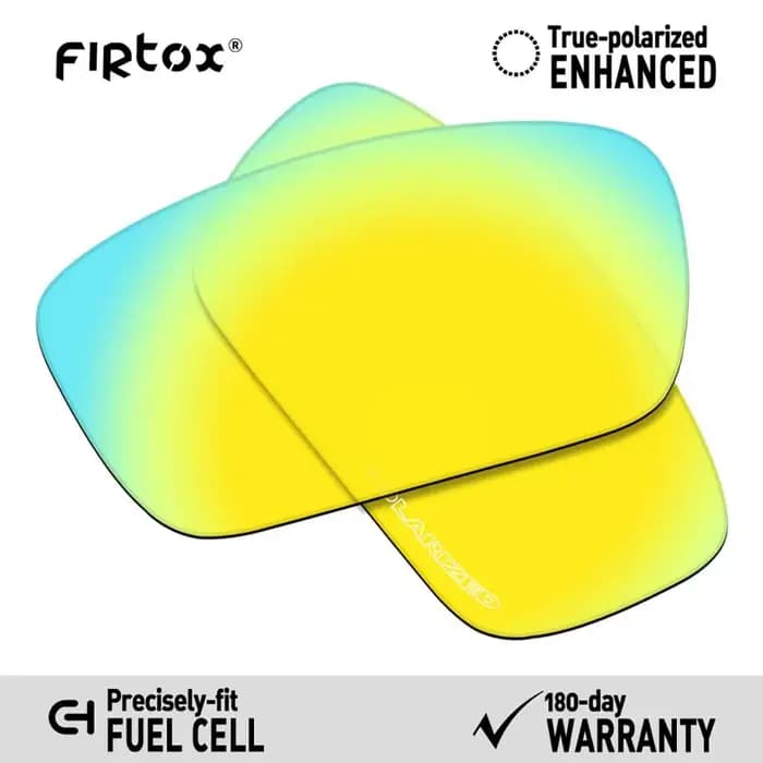 Firtox – lentilles polarisées Anti-eau de mer de remplacement, pour lunettes de soleil Oakley Fuel c