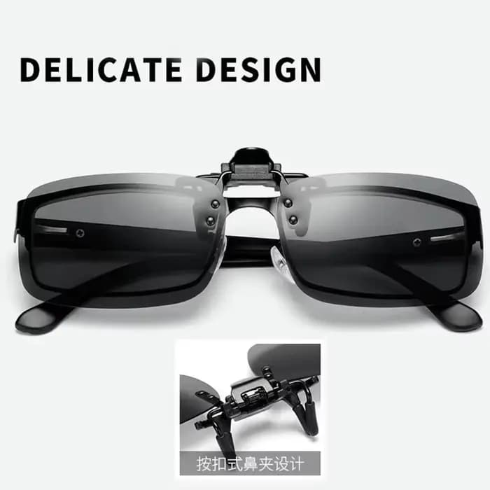 Lunettes de soleil polarisées à lentilles grises