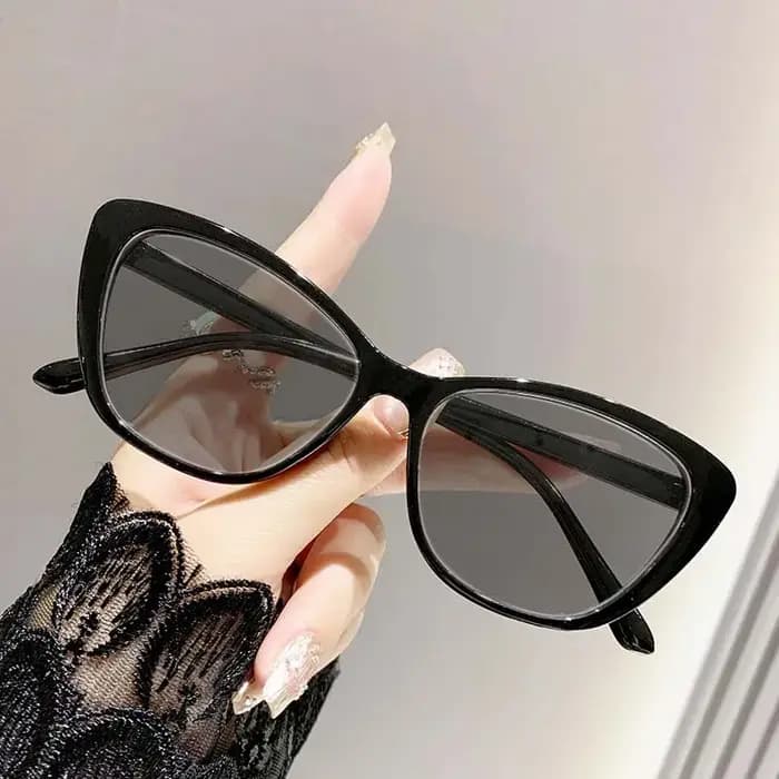 Lunettes de soleil œil de chat pour myopie, haut de gamme, pour femmes et hommes, résistantes aux UV, pour la plage et les voyages, décoratives, 0 à-4.0