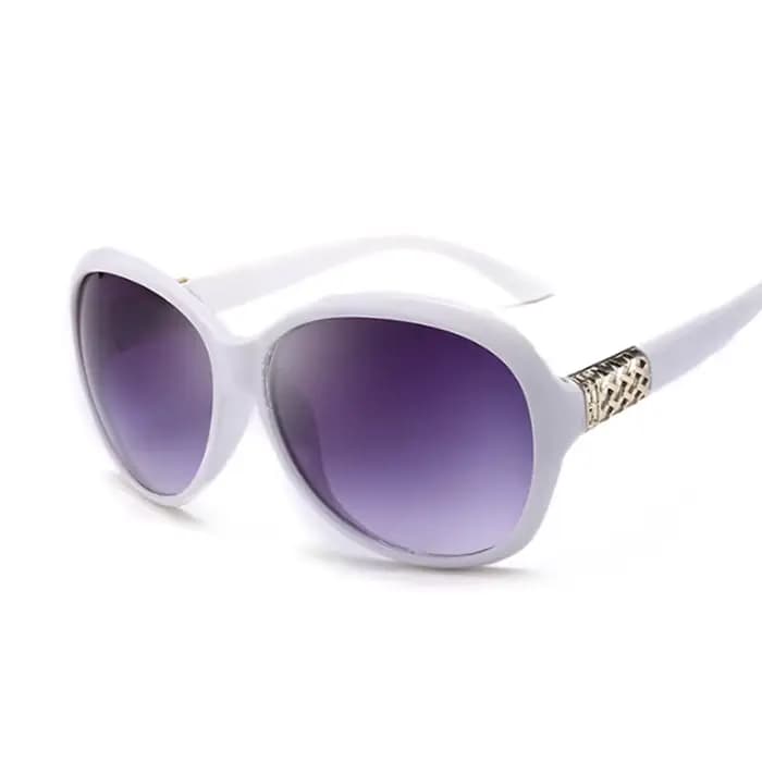 Vintage lunettes De soleil rondes femme rétro marque concepteur classique
