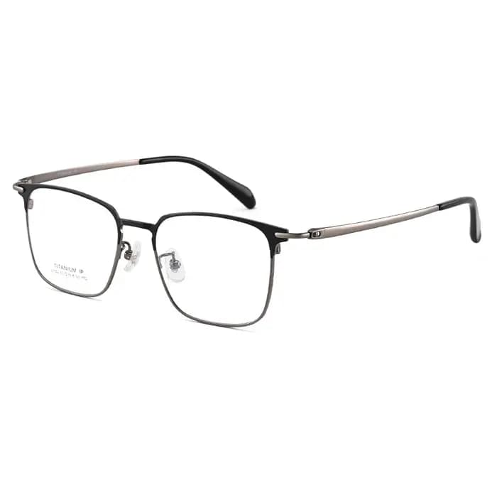 Monture de lunettes en titane pur pour hommes et femmes