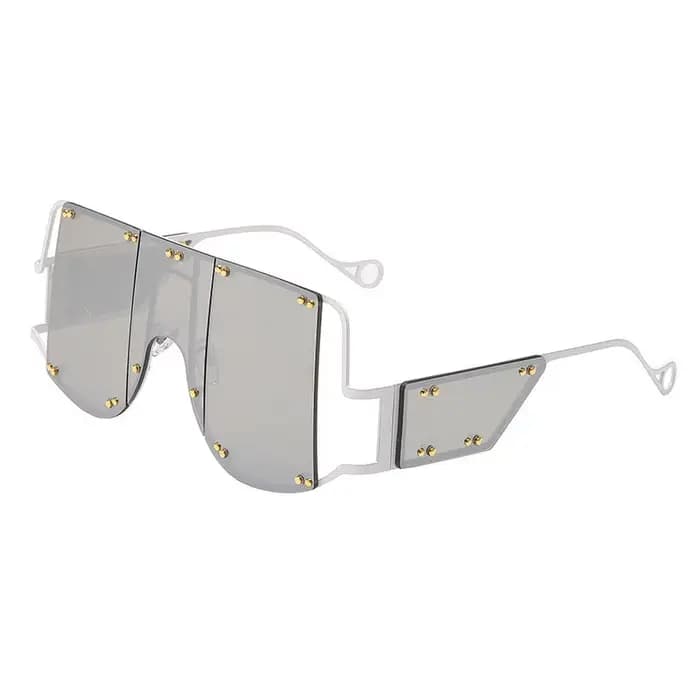 Marque de mode de luxe concepteur grand cadre Punk lunettes de soleil femmes hommes Vintage populaire voyage surdimensionné Steampunk lunettes de soleil lunettes