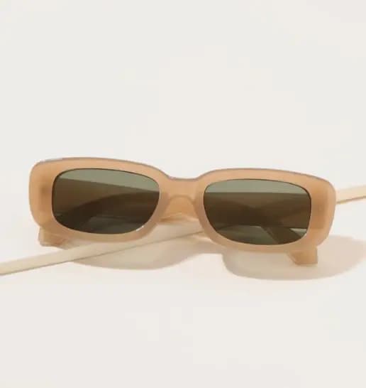 Nouvelles petites lunettes de soleil femmes hommes à la mode Vintage marque concepteur Hip Hop carré vert