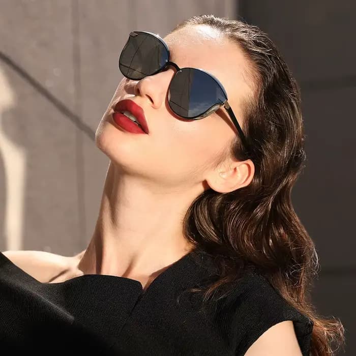 Lunettes de soleil polarisées de luxe BARCUR femmes