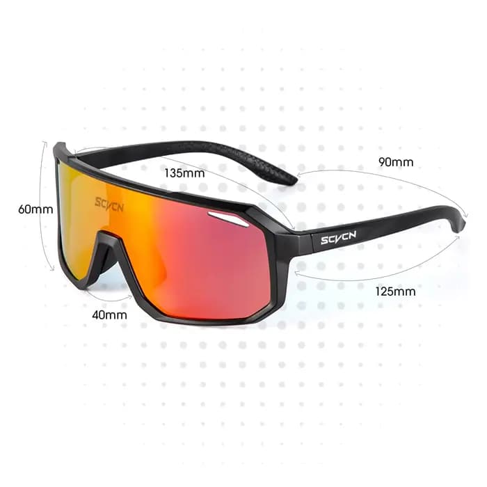 SCVCN hommes vélo cyclisme lunettes de soleil femme vtt