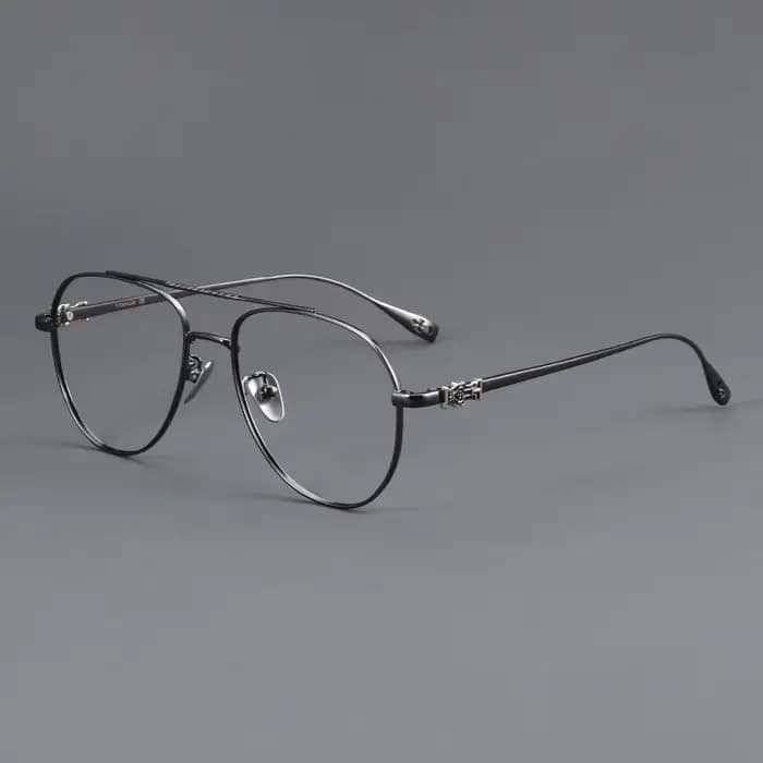 FIRADA mode lunettes rétro pur titane aviateur
