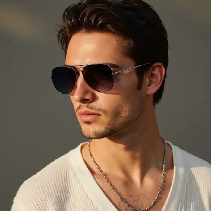 Lunettes de soleil pilote classiques pour hommes et femmes