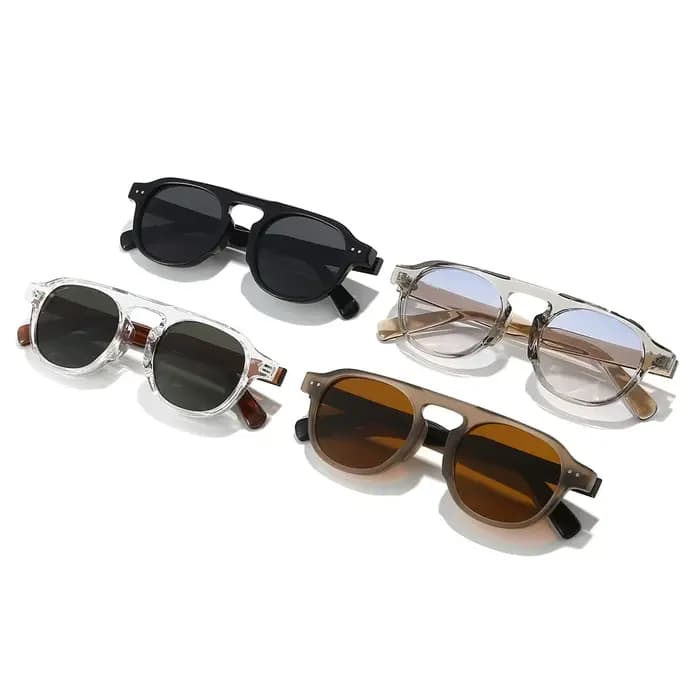 Nouveauté TR90 lunettes de soleil femmes hommes Style pilote rétro