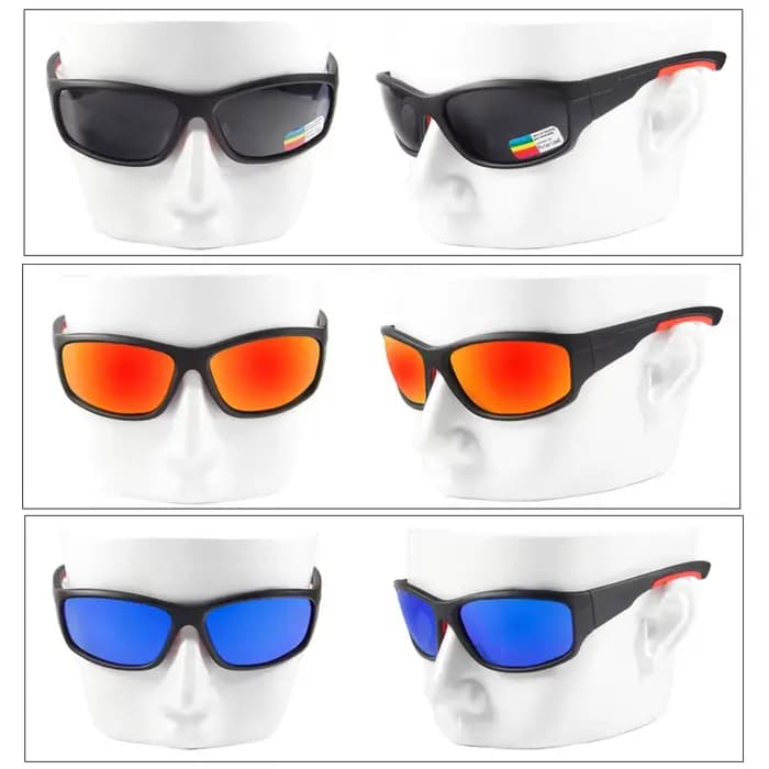 QUESHARK – lunettes de soleil polarisées pour hommes