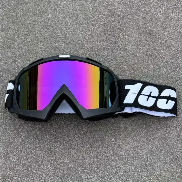 100 lunettes de moto lunettes de cyclisme en plein air tout-terrain Ski Sport MX ATV Dirt Bike lunet
