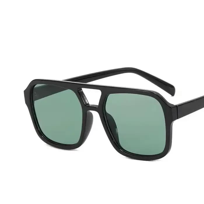 Lunettes de soleil à monture carrée punk pour hommes et femmes