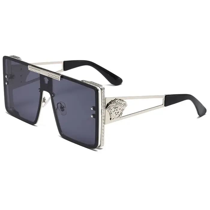 Nouvelles lunettes de soleil élégantes avec montures surdimensionnées