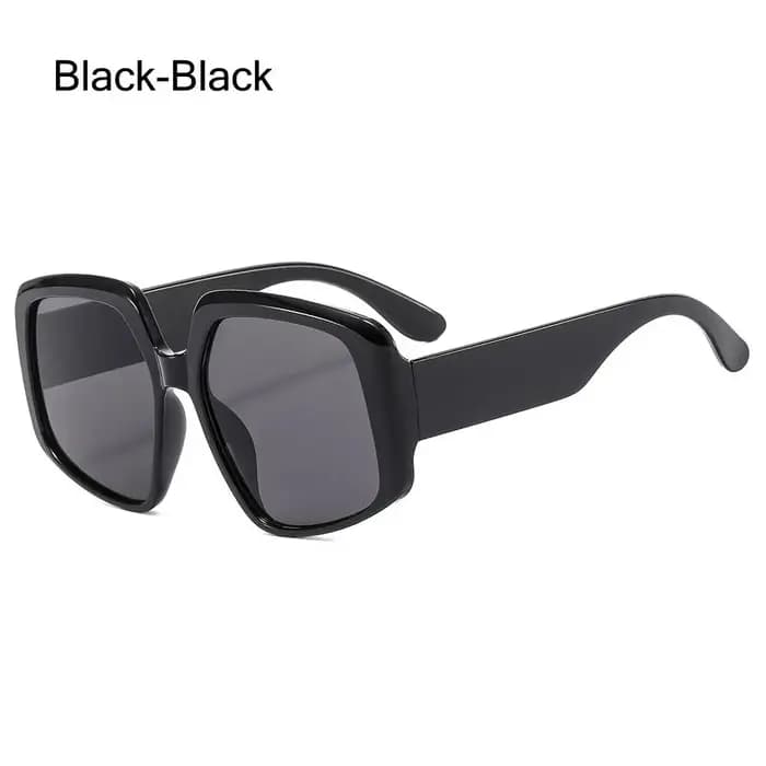 Grandes lunettes de soleil carrées vintage pour femmes