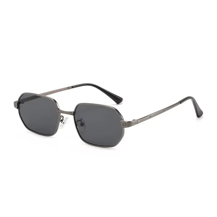 Lunettes de soleil carrées minimalistes pour hommes