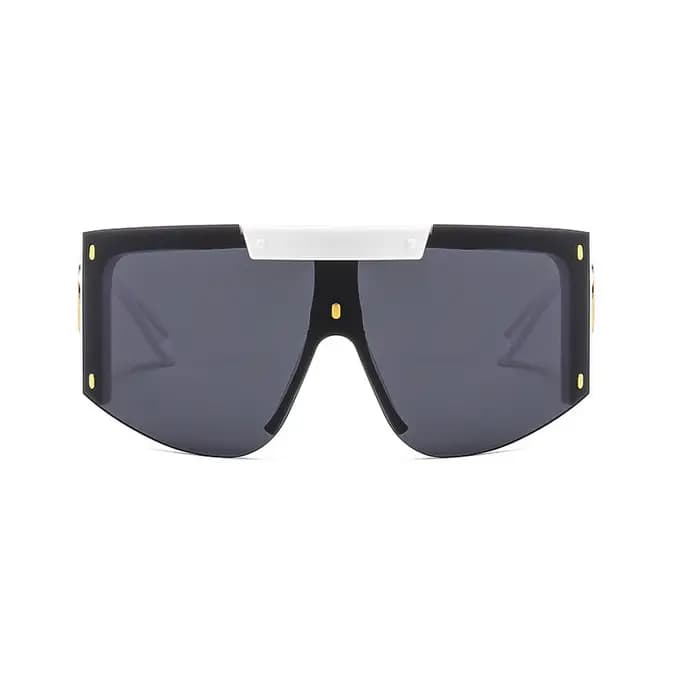 Masque pour hommes lunettes de soleil pour femmes mode une pièce