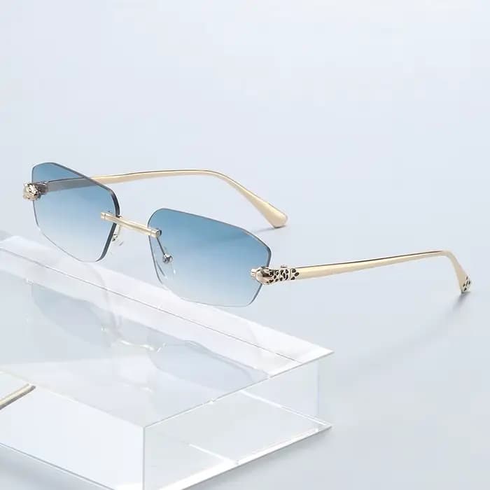 Lunettes de soleil de conduite rétro et tendance - Design à monture étroite