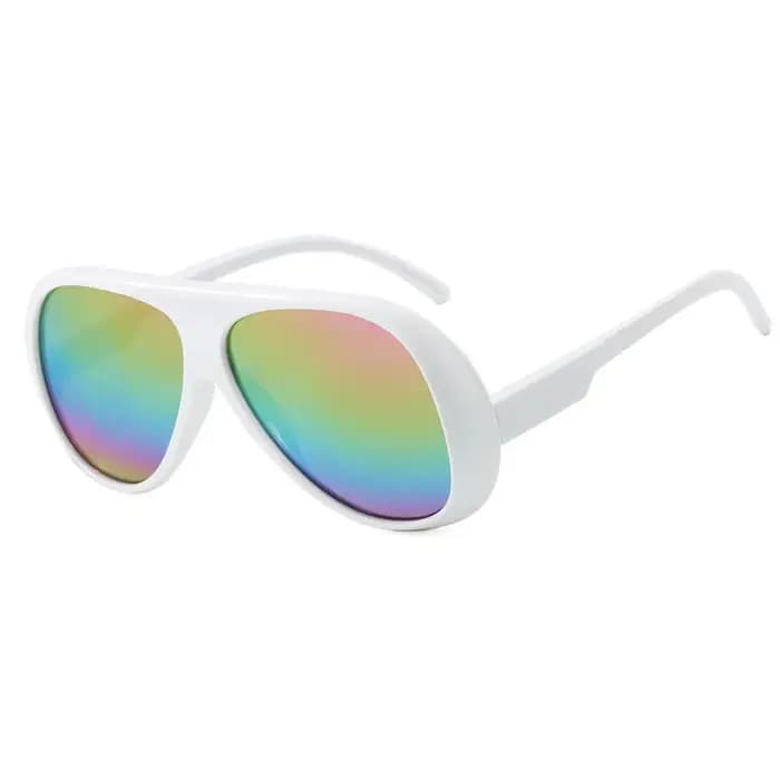 OEC CPO mode Double ponts pilote lunettes de soleil femmes grand cadre nuances UV400 rétro