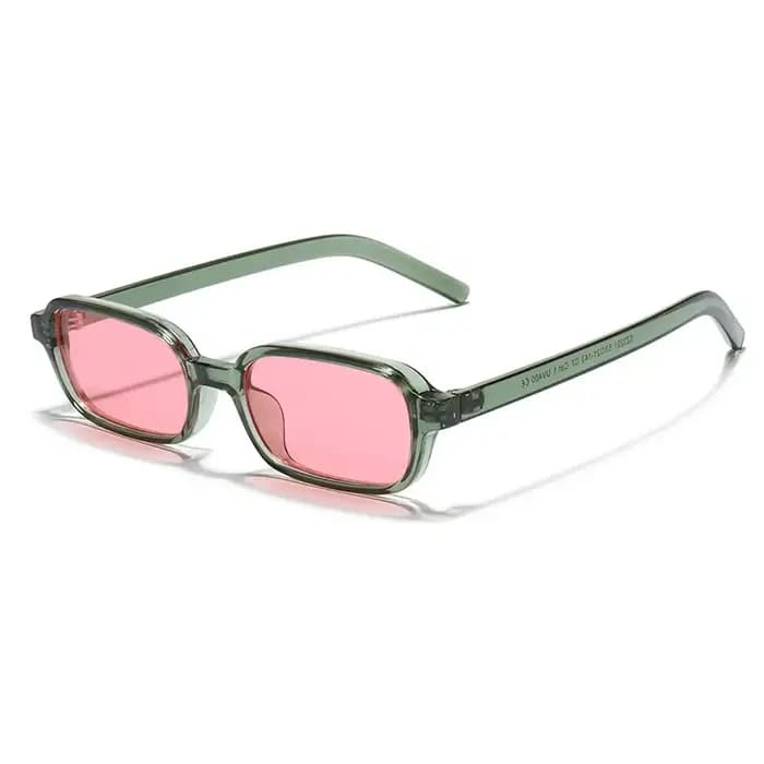 Lunettes de soleil rectangulaires classiques Vintage pour femmes et hommes