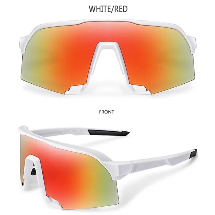 Marque 100 lunettes de soleil de cyclisme pour hommes et femmes Protection UV400 5 couleurs grand ca