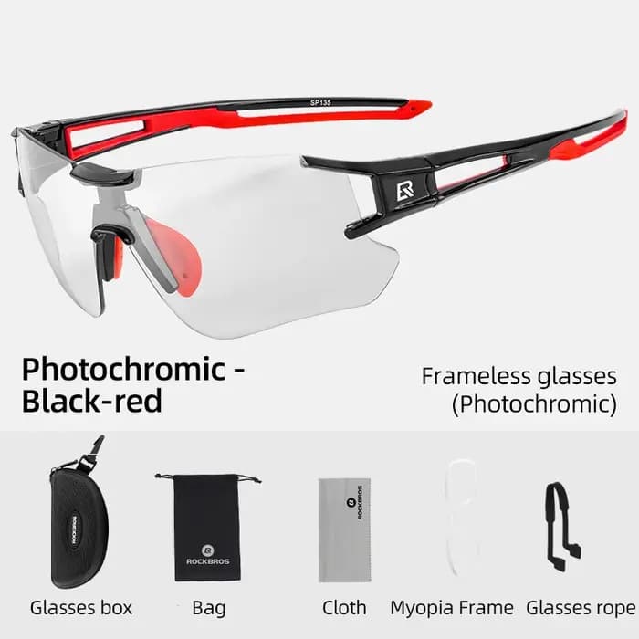 ROCKBROS lunettes de cyclisme photochromiques