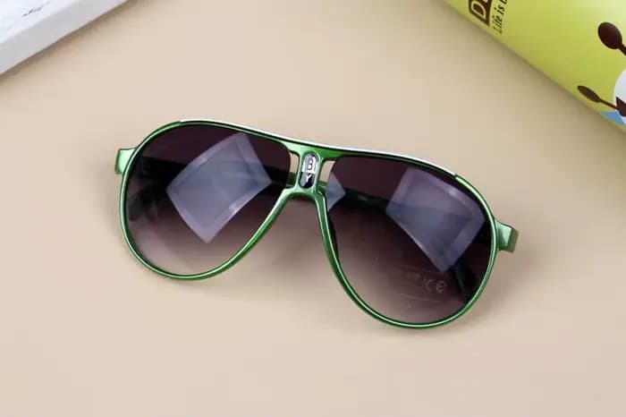 Lunettes de soleil vintage pour enfants, ovales, pour garçons et filles, accessoires de luxe, UA400