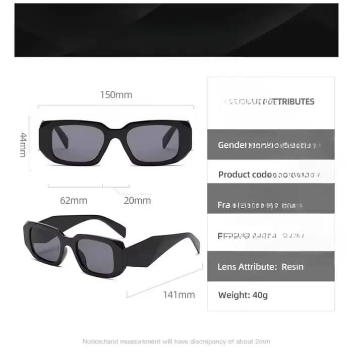 Lunettes de soleil pour hommes et femmes, lunettes de soleil à la mode, verres multicouches, monture