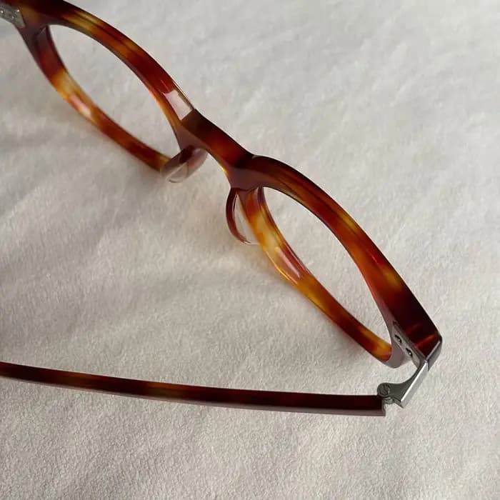 Montures de lunettes rondes en acétate de luxe fabriquées au japon, taille moyenne pour myopie/lecture/progressive