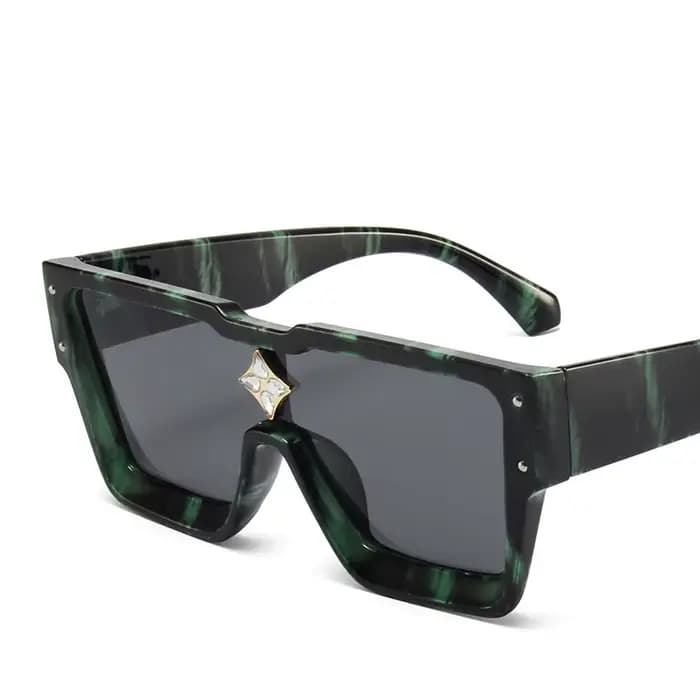 Lunettes de soleil de luxe élégantes Cyclone pour hommes et femmes