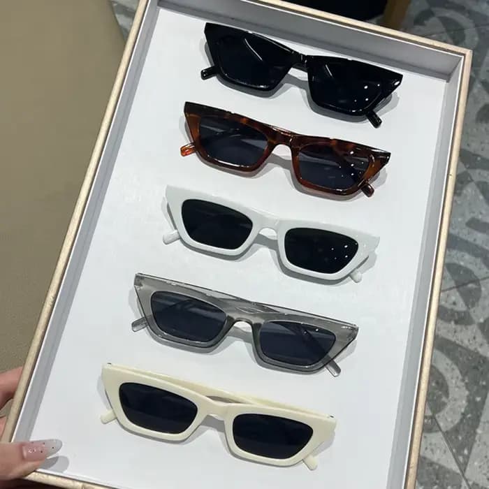 Lunettes de soleil coréennes tendance à petite monture