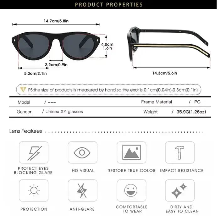 Nouvelles Lunettes de Soleil de Créateur pour Femme